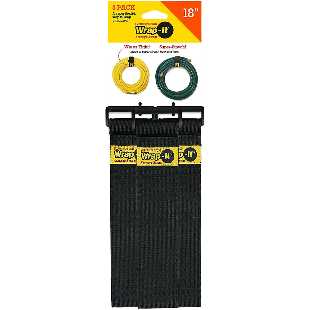 Ремни для хранения Wrap-It Super Stretch 18- 3 Pk