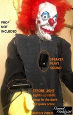 Scream Box Strobe LED Programmable Speaker includes Sonic Ghost Classic Sound