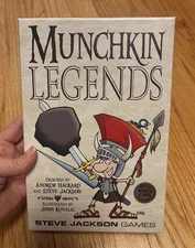 Munchkin LEGENDS Fantasy Card Game 1st Edition Steve Jackson Games NEW SEALED