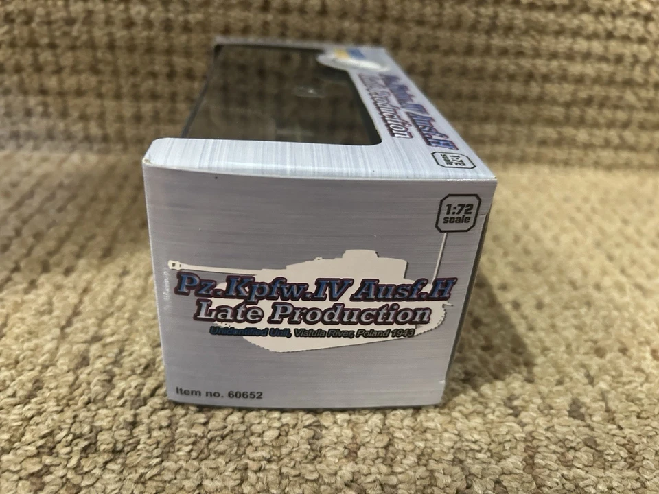 Dragon Armor 1:72 Panzer Kpfw. IV, Ausf H, Vistula River Poland 1943, No. 60652 - Image 4 of 4