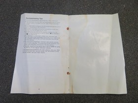 8 Atari 2600/7800 Manual Lot with 5 Warranty Card & Prosystem Owner Manual