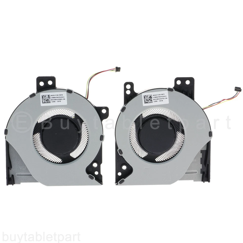 NEW CPU&GPU Cooling Fan For ASUS NR2201ZC NR2201ZE 13NR07X0T02011 13NR07X0T03011 - Image 2 of 4