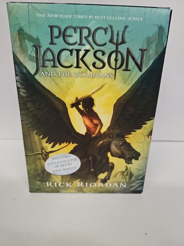 Percy Jackson und die Olympioniken 5 Bücherset Rick Riordan Taschenbücher - Bild 5 von 12