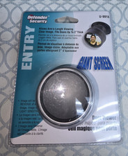 PLPCI, High Impact Giant Screen Door Viewer Plastic Gray U-9918
