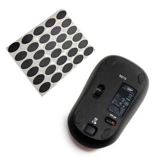 30Pcs Pieds de Souris Autocollant Patins de Souris Tapis de Remplacement Pieds de Souris pour M215 M325 - Photo 5/8
