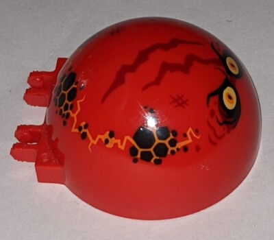 Lego windscreen canopy half sphere with globlin 50747pb12 Set