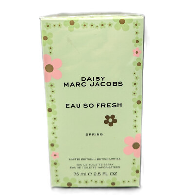 Marc Jacobs Daisy Eau So Fresh Spring Eau de Toilette 75 ml 2.5 Fl Oz Neu & OVP