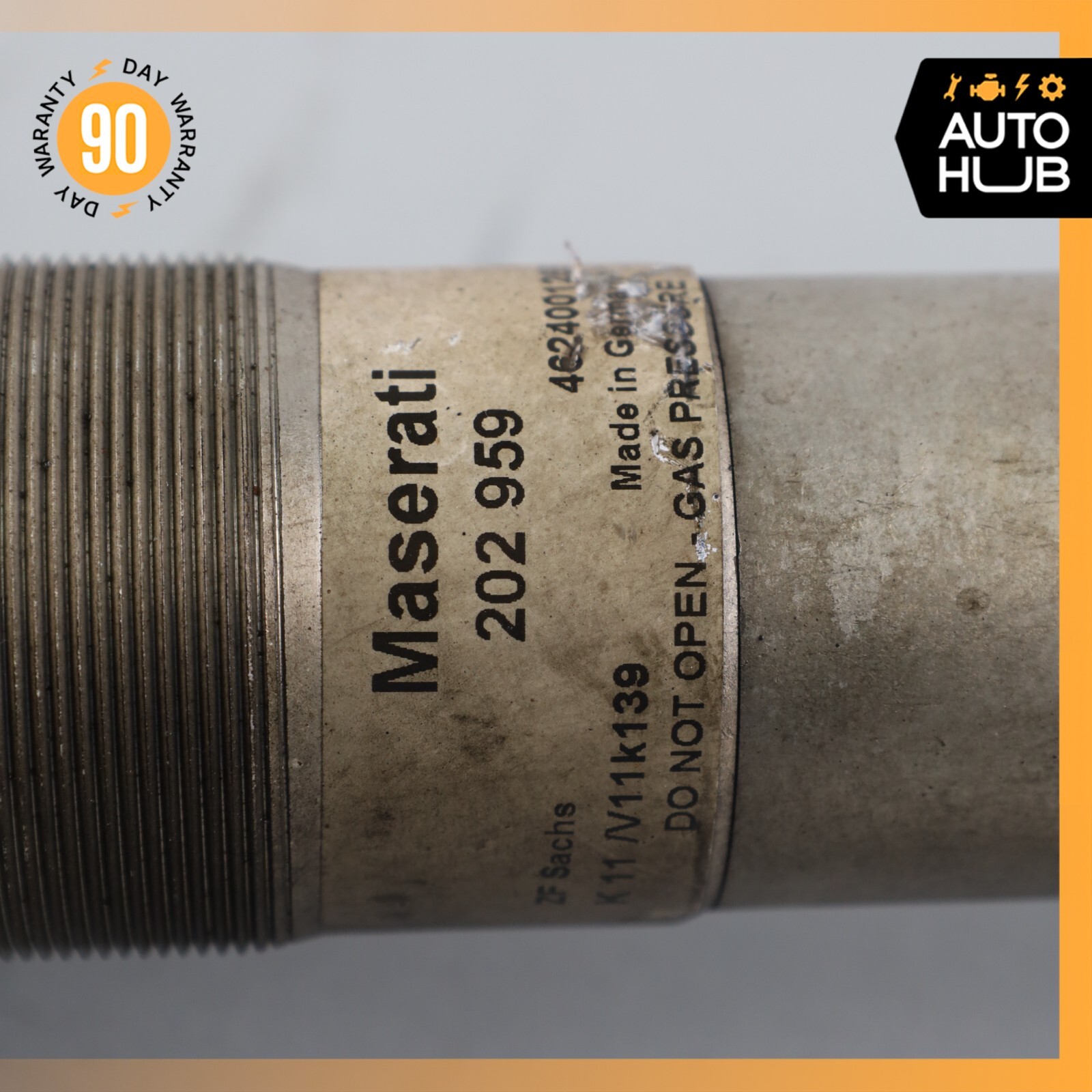 03-06 Maserati Quattroporte M139 Front Left or Right Shock Strut Coil 29k