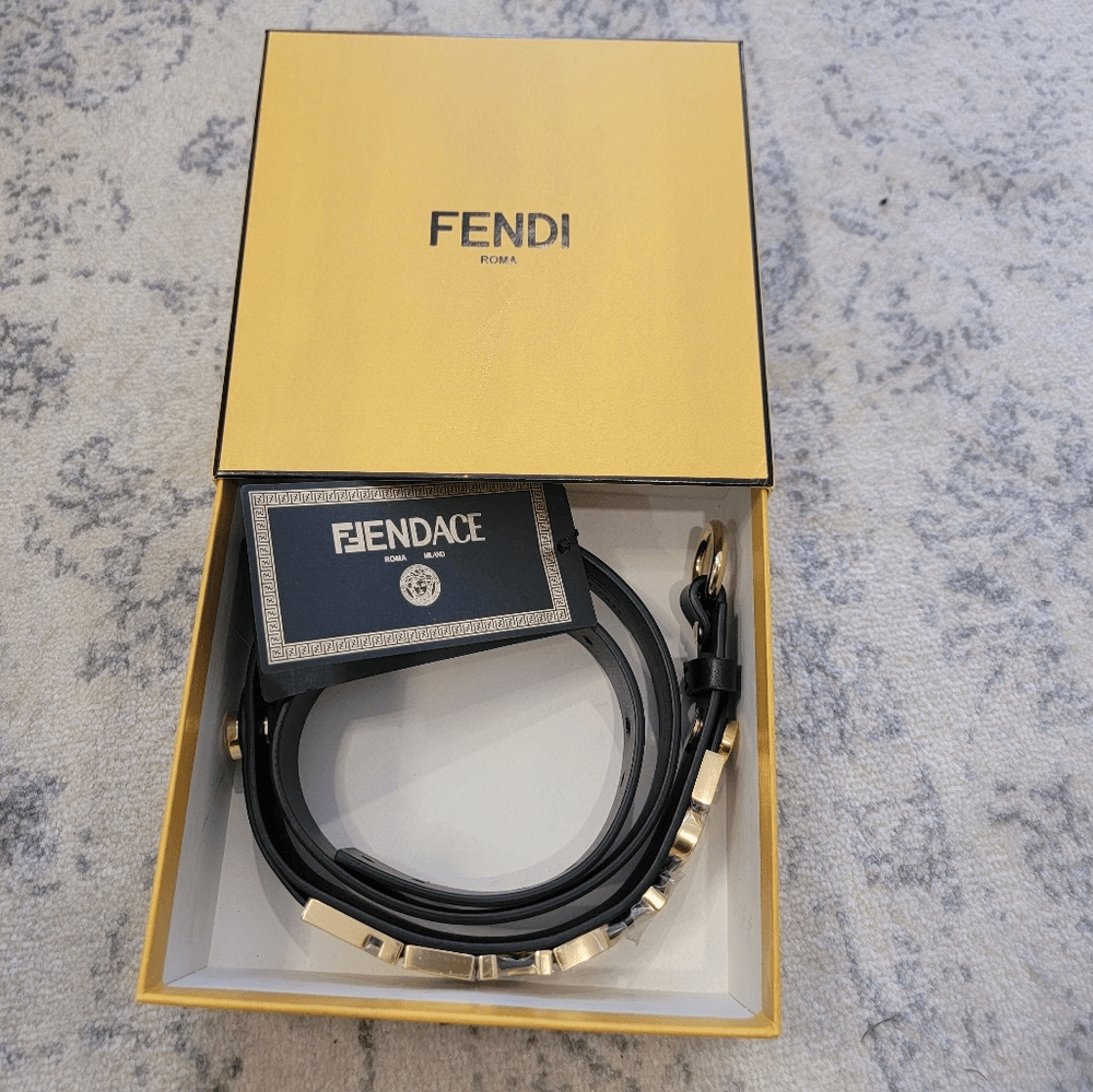 NWT Fendace Fendi/Versace Belt size 85 | eBay