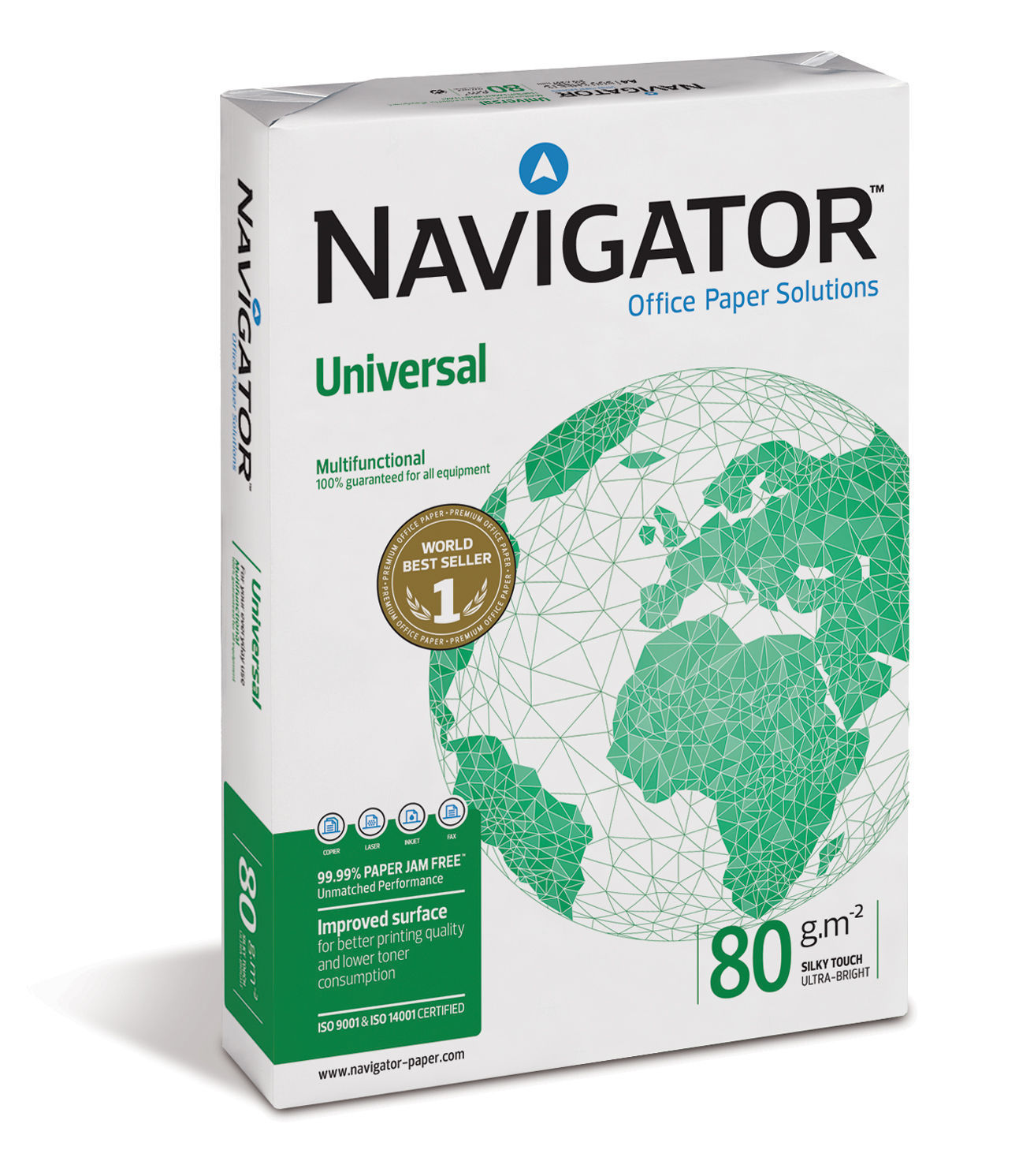 Risma Carta A3 Navigator 80 gr. 500 Fogli Carta Bianca cm. 29,7x42