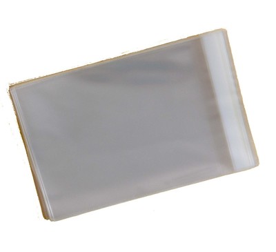 500 x  Premium a5 crystal clear storage bags extra thick 40 microns 
