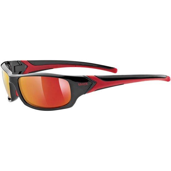 Occhiali da sole Active Uvex Sportstyle 211 Nero-rosso | Acquisti Online su  eBay
