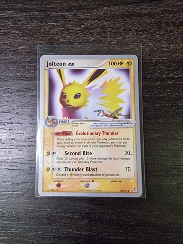 Pokemon Karte Jolteon EX 109/113 World Championships 2007 Delta Species LP