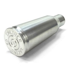 50 Caliber Racing Cnc Raw Metal Bullet Style Shifter Knob For Arctic Cat Wildcat