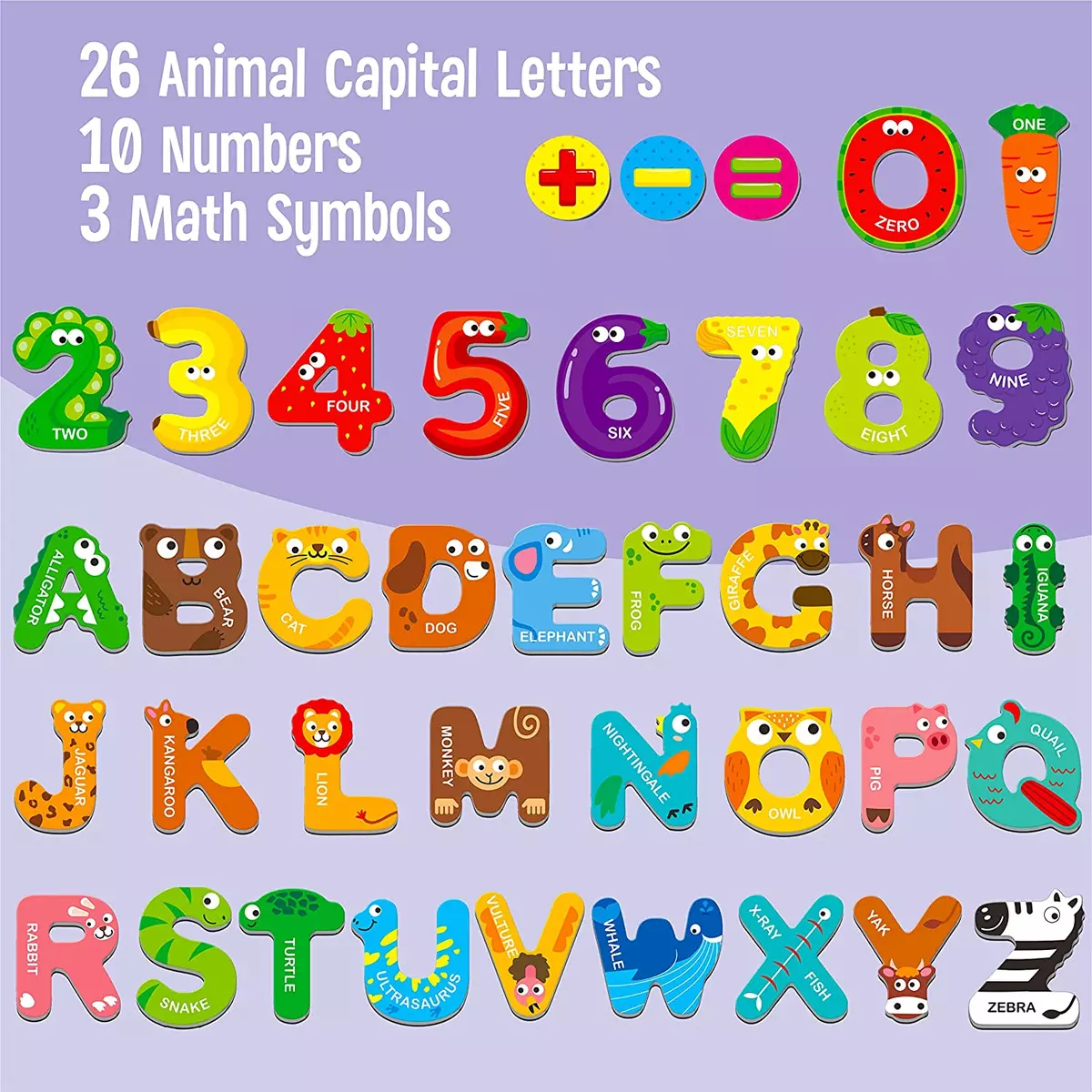 3 Inch Cardstock Paper Letters Full Alphabet 26 Lowercase 