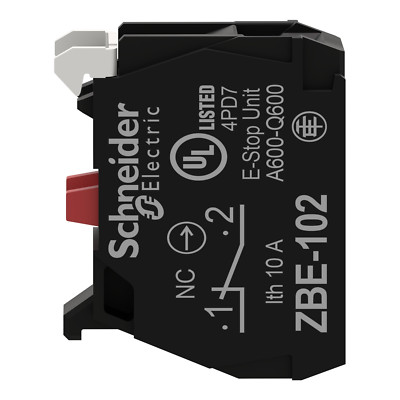 10PCS of ZBE-102 N.C FITS for TELEMECANIQUE Schneider Contact Block
