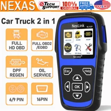 Heavy Duty Truck Diagnostic Scanner Full Systems Code Reader DPF Regen Oil Reset