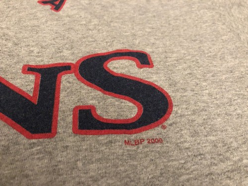 Vintage 2000 Minnesota Twins MLB Baseball Large Gray T Shirt - Picture 4 of 9