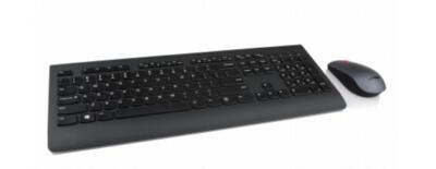 Lenovo 4X30H56804 Tastatur Maus inkl. RF Wireless Dänisch Schwarz (Professional -
