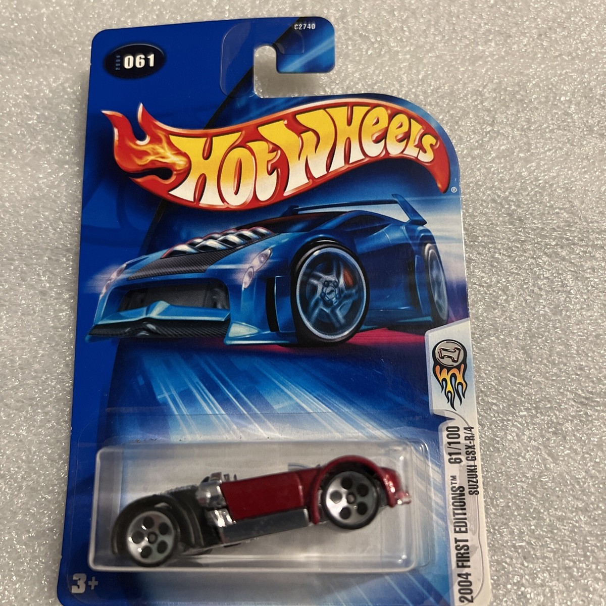 2004 Hot Wheels First Editions #61 Suzuki GSX-R/4 1:64 Scale New