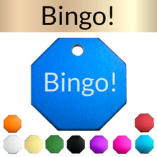 Custom Engraved Dog Tags Personalized Dog Collar Pet Tags Engraved ID STOP SIGN