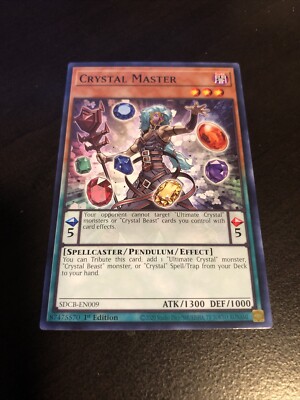 Yu-Gi-Oh! - Crystal Master - SDCB-EN009 - Common - 1st Ed - NM/M - NEW