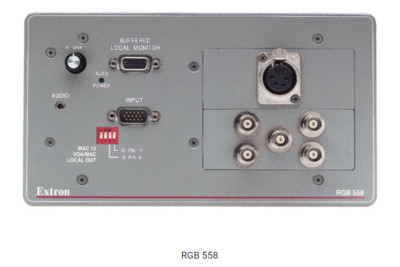 EXTRON ELECTRONICS RGB 558W-PART# 60-299-03 - universal interface 