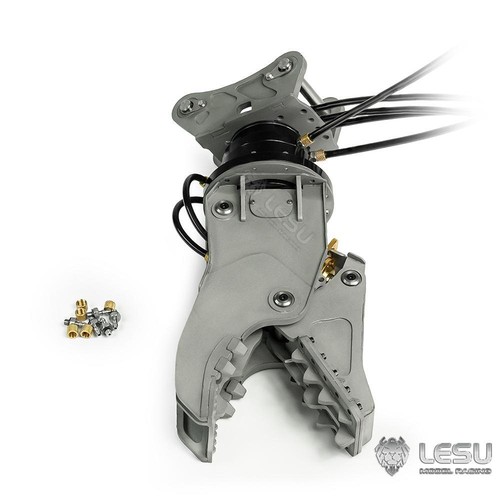 LESU 1/14 Hydraulic Crusher Pliers Infinite Rotation for RC Excavator ET35 B0006