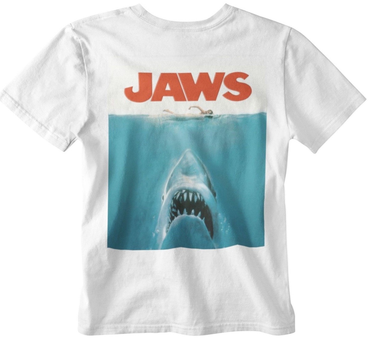 Jaws 2 T-shirt Movie Poster 70s 80s Shark Movie Film Retro Yolo