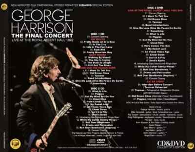 George Harrison/ THE FINAL CONCERT : LIVE AT THE ROYAL ALBERT HALL