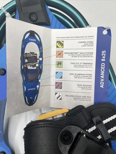 Yukon Charlie's Advanced Snowshoe Kit, 8-inch x 25-inch No Bag - Picture 6 of 8