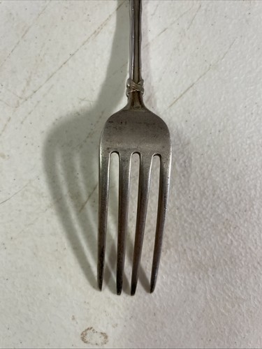 Japanese aka New Japanese by Whiting Sterling Silver Dinner Fork 7 5/8" “1874” - Picture 6 of 8