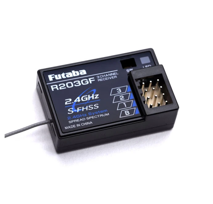 FUTABA R203GF 3-CH S-FHSS Receiver for Radio 3PV 4PL 4PX 6J 8J - Image 2 of 4
