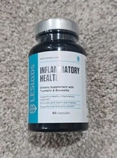 INFLAMMATORY HEALTH Supplement for Joint Muscle Pain Discomfort 60 Caps LES LABS