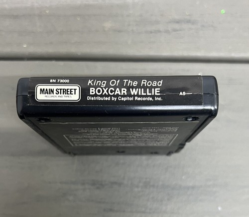 Boxcar Willie ~ King Of The Road 1980 8 Track Wabash Cannonball Hey Good Lookin - Picture 2 of 4