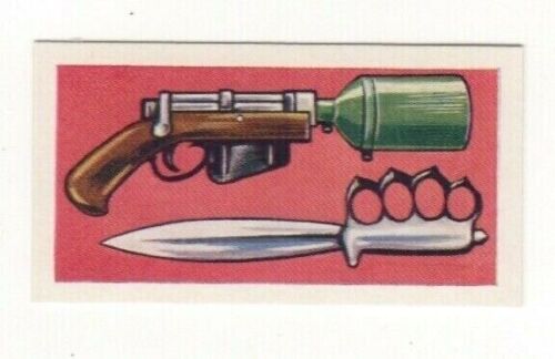 Military weapons Card. French weapons of World War I - Picture 1 of 1