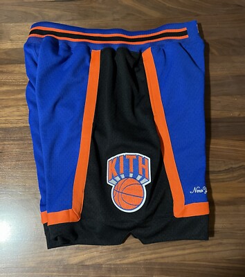 Kith and Mitchell & Ness for the New York Knicks Short Blue