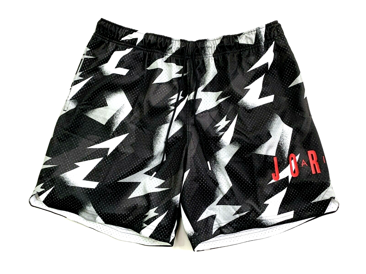 Nike Air Jordan Jumpman Mesh Nylon All Over Print Shorts