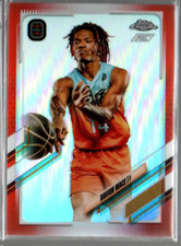 2021-22 Topps Chrome Overtime Elite Orange Refractors #29 Davion Mace /25