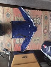 Navy Adidas Tracksuit Jacket