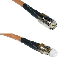 RG400 MINI UHF FEMALE to FME FEMALE RF Cable FAST-SHIP LOT