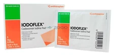 Iodoflex Cadexomer Iodine Pad Dressings 2.4" x 3.2" 10gm - Box of 3