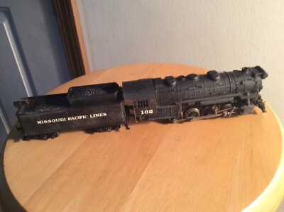 #ad Ho Scale Missouri Pacific Model Train Locomotive and Coal Car Mar23 20A $100.00