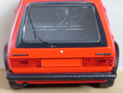 WELLY - VW VOLKSWAGEN GOLF MK1 GTI RED 1/32 / 1.34 APROX *NEW* | eBay