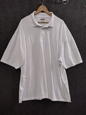 Gildan Performance Mens Polo Sport Shirt T-Shirt Color White Size 4XL