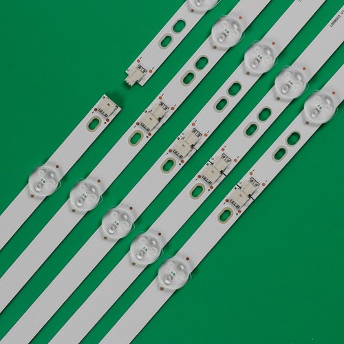 Kit/10 tiras de retroiluminación LED para INSIGNIA NS-58DF620NA20 58PUS7555 LB58003 - Imagen 6 de 8