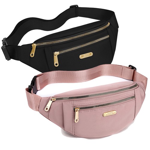 Women Fanny Pack Belt Waist Bag Cross Body Sling Shoulder Travel Sport Pouch Bag - Picture 10 of 26