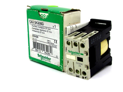 NEW SCHNEIDER ELECTRIC CA3SK20BD CONTACTOR