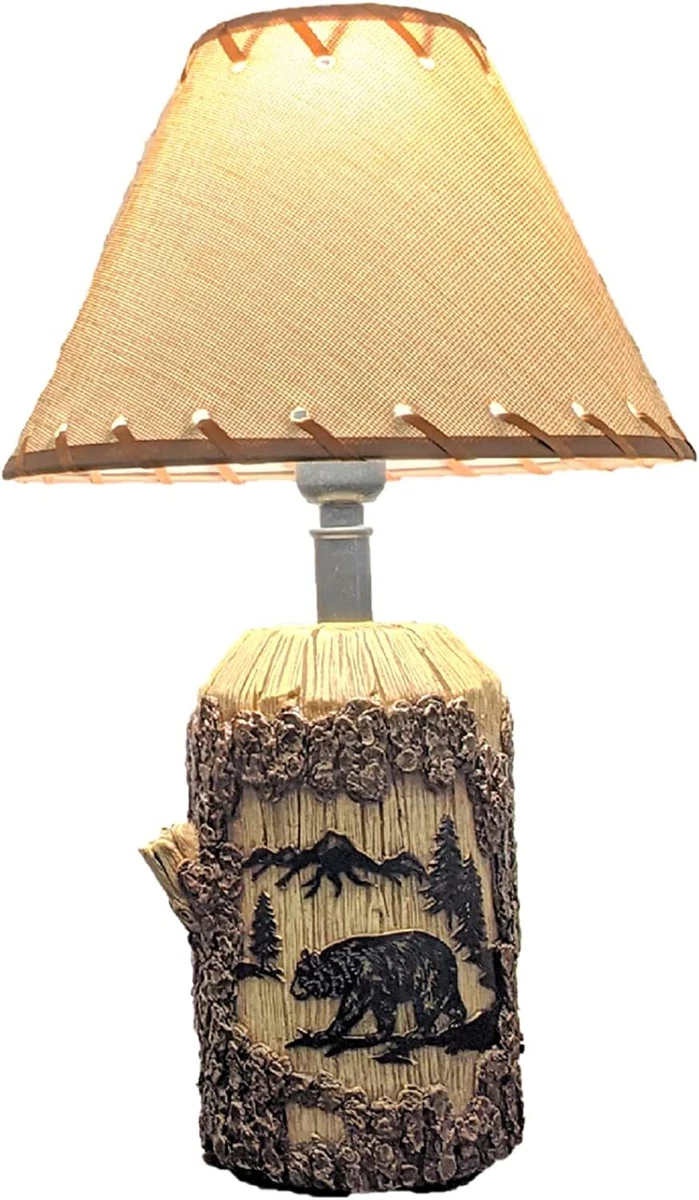 Tree scene cheap lamp