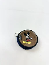 Mickey Mouse Unlimited Coin Purse Fashion Change Multicolor Round Shape Zipper
